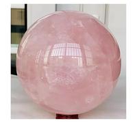 UYCUODLUY 1 boule de cristal sphérique en quartz rose 1500 à 1600 g