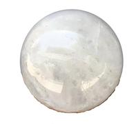 UYCUODLUY 1 boule de quartz blanc 800-900 g, cristal, pierre précieuse décorative démagnétisante