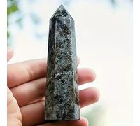 UYCUODLUY 1 colonne de cristal en pierre à flamme vibrante 15 17 cm avec des flammes orange et jaunes fascinantes