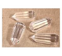 UYCUODLUY 1 colonne simple à 12 faces en cristal blanc de 5 6 cm