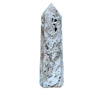 UYCUODLUY 1 pièce 800-900 g Colonne de cristal d'obélisque grotte sphalérite