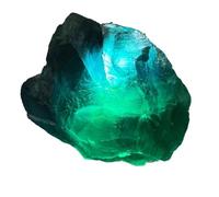 UYCUODLUY 1 pièce de 110 à 200 g de fluorite verte, pierre précieuse brute, cadeau spirituel, décoration d'aquarium