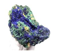 UYCUODLUY 1 pièce de 4 à 5 cm cristal quartz géode d'azurite et malachite