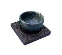 UYCUODLUY 1 pièce de bol en cristal prune, service à vin, pierre spirituelle, ornements vivants