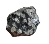 UYCUODLUY 1 pièce de pierre brute d'obsidienne flocon de neige 810-900 g