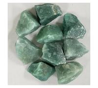 UYCUODLUY 100-110 g (3-5 pièces) de quartz cristal vert brut for décoration intérieure