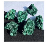 UYCUODLUY 150-200 1pc Pierre Brute Cristal de Malachite Roche Cube Clastique for Décor
