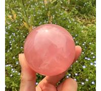 UYCUODLUY 1pc 5-5.5cm Rose Quartz Sphère Pierre Boule De Cristal