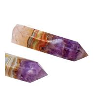UYCUODLUY 1PC 5-6cm petite pointe d'agate améthyste de cristal décoration scène bureau ornements en