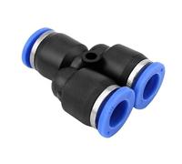 UYCUODLUY 20/50PCS Pneumatic Fittings Air Pipe Connector Tube Air Hose Quick Release Fitting PE PV PU PY SA PM 4mm 6mm 8 10 12mm 16mm(PY(50PCS),6mm)