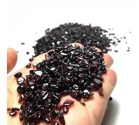 UYCUODLUY 200-210 g de gravier sable grenat rouge semi-précieux poli, cristal quartz, objets collection, décoration jardin for la maison