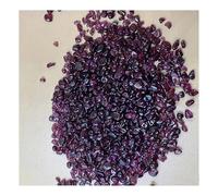 UYCUODLUY 200-210 g (paquet) de gravier grenat rouge, cristal quartz brut, décoration jardin for la maison