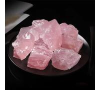 UYCUODLUY 45-50 g (1-3 pièces) 2-6 cm Cristal Pierre Brute Quartz Rose for La Décoration De Maison Chambre Jardin