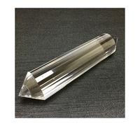 UYCUODLUY Cristal blanc à double terminaison, 8,01-11 cm, 24 faces, 1 pièce