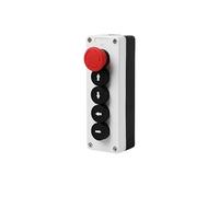 UYCUODLUY Emergency Stop + Five Reset Button 5P Five Positions Box Industrial Control Power NO NC