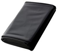 uyeoco Bâche pour Bassin imperméable - Tapis de Bassin Noir très résistant pour étang à Poissons, aménagement paysager, fontaines, Cascade(5x6m)