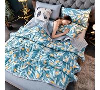 uyeoco Couette D'été Édredon Douce et Respirante réversible Couverture en Microfibre- Courtepointe Légère Et Respirante Couvre Lit 2 Personnes Matelassé Lavable en Machine(Style7,200x230cm)