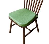 uyeoco Coussin Chaise Cuisine Lavable, Galette De Chaise Lot de 1/2/4/6 avec Attaches, Antidérapant, Galette De Chaise Dehoussable, Coussins De Chaises D'Interieur Mousse à MéMoire(#16,43x42x3cm)