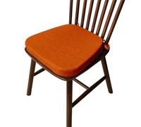 uyeoco Coussin Chaise Cuisine Lavable, Galette De Chaise Lot de 1/2/4/6 avec Attaches, Antidérapant, Galette De Chaise Dehoussable, Coussins De Chaises D'Interieur Mousse à MéMoire(#19,43x40x5cm)