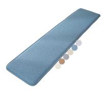 uyeoco Coussin De Banc ExtéRieur/IntéRieur, 70/120/110/150 X 50/40/35 Coussin De SièGe AntidéRapant pour Baies VitréEs, Jardin, Patio, Chaises Longues, BalançOires Et Meubles De Porche(Bleu,40x120cm)