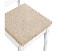 uyeoco Coussin de Chaise, 45x45/40x40 Interieur/Exterieur Galette de Chaise Carre Coussins Mousse Mémoire épais Coussins Chaise Salle Manger Antidérapants Coussins Chaise Lavables(7#,50x50x3cm)
