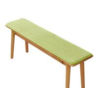 uyeoco Coussin de Siège Banc, Coussin de Banc Rectangulaire, Coussin de Banc de Jardin Épais Extérieur, Coussin Coussin pour Banc de Jardin, Baie Vitrée, Salle à Manger(Fruit Vert,180x30cm)