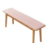 uyeoco Coussin de Siège Banc, Coussin de Banc Rectangulaire, Coussin de Banc de Jardin Épais Extérieur, Coussin Coussin pour Banc de Jardin, Baie Vitrée, Salle à Manger(Peach,180x35cm)
