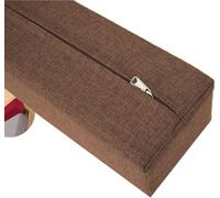 uyeoco Coussin de tête de lit 140cm 160cm 180cm, Remplissage D'espace De Lit, rallonge de Matelas avec Housse Amovible, Rallonge De Matelas, Coussin pour accoudoir de canapé(Color 5,200x15x3cm)