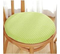 uyeoco Coussin/Galette de Chaise Ronde - Antidérapants avec Fermeture Coussins de Siège Rond Exterieur/Intérieur Coussin D'assise Rond Jardin, Cuisine, Bureau, Salle à Manger(Color 12,35CM/14in)