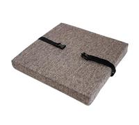 uyeoco Coussin pour Chaises Interieur avec Rabat, Galette De Chaise Carré Epais, Mousse à MéMoire Coussin Cuisine Chaise, Respirant Coton, Confortable pour Toute La Saison(H,35x24x5cm)