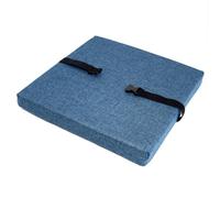 uyeoco Coussin pour Chaises Interieur avec Rabat, Galette De Chaise Carré Epais, Mousse à MéMoire Coussin Cuisine Chaise, Respirant Coton, Confortable pour Toute La Saison(S,38x35x5cm)