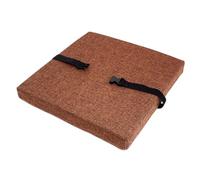 uyeoco Coussin pour Chaises Interieur avec Rabat, Galette De Chaise Carré Epais, Mousse à MéMoire Coussin Cuisine Chaise, Respirant Coton, Confortable pour Toute La Saison(J,40x40x5cm)