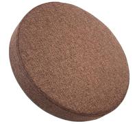 uyeoco Coussins de Chaise/Tabouret Ronds, 30/35/40/45/50/55/60CM, Coussin Rond pour Siège, Galette De Chaise Antidérapants pour Manger, Jardin, Maison, intérieur et extérieur(Dark Brown,40x8cm)