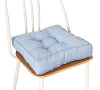 uyeoco Galette de Chaise de Galette de Chaise Coussins de Chaise D'intérieur de Coussin Chaise, Extérieur Housses de Chaise(Light Blue,50x50cm)