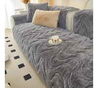 uyeoco Housse de Canapé d’Angle 4/3/2/1 Places Couvre Canape avec Accoudoirs Matelassée avec Méridien Gauche/Droite - Protège Canapé Anti-Taches en Forme de L (Color : M, Size : 90x180cm)
