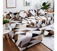 uyeoco Housse de Canapé d Angle Extensible Complet Protection Canapé d'angle pour 1/2/3/4 Places Couverture Canape Dangle Droit/Gauche Couvre Canape(T,90-140cm)