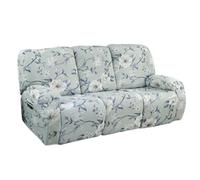 uyeoco Housse de Fauteuil Relax Extensible 2/3/1 Places, 4/6/8 Pièce Couverture de Fauteuil Inclinable, Housse de Protection de Canapé (Color : #18, Size : 3 Places (8 pièces))