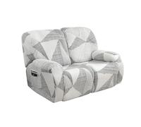 uyeoco Housse de Fauteuil Relax Extensible 2/3/1 Places, 4/6/8 Pièce Couverture de Fauteuil Inclinable, Housse de Protection de Canapé (Color : #19, Size : 2 Places (6 pièces))