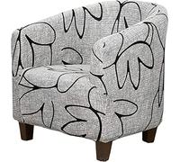uyeoco Housse de Protection pour Fauteuil de Club - Très Extensible - Amovible et Lavable - Protection de Meubles pour Le Salon (Color : #16)