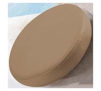 uyeoco Lot de 4/2/1 Galette de Chaise Ronde Exterieur 40cm/30cm/35cm/50cm/60cm/45cm/55cm antidérapants pour Tabouret de Salle à Manger, Jardin, Maison, intérieur ou extérieur(E14,1PC_60X60X8CM)