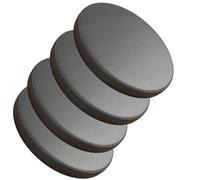 uyeoco Set de 1/2/4 Coussin De Siège Rond Imperméable Coussin De Chaise Rond Diamètre 30cm/35cm/40cm Tissu en Cuir PU Antidérapant Galette De Chaise for Patio, Cuisines(Color15,4pcs：40x40cm/16x16in)