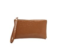 UYFRD 1PC Femmes PU Embrayage Long Portefeuille Casual Portefeuille En Cuir Porte-Monnaie Femme Sac À Main Zipper Téléphone Poche Titulaire Carte De Crédit, marron, Taille unique