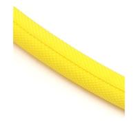UYFRD Gaine de protection de câbles en PET extensible et isolée à fermeture automatique - 1/2/5 m - Jaune - 10 mm - 5 m