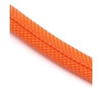 UYFRD Gaine de protection de câbles tressée isolée en PET à fermeture automatique - 1/2/5 m - Orange - 5 mm - 5 m