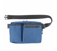 UYFRD Grand sac banane de travail en tissu Oxford pour électricien médical, sacoche pour téléphone portable, trousse à outils pour infirmière, noir (bleu foncé)