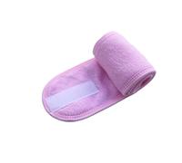 UYFRD Lot de 2 bandeaux larges réglables pour le yoga, le spa, le bain, la douche, le maquillage, le lavage du visage, accessoires de maquillage pour femme (rose)