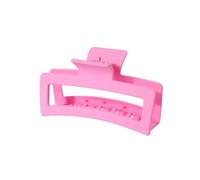 UYFRD Lot de 3 épingles à cheveux élégantes et tendance - Grande taille - 8 cm - Fleur de plumeria - 13 cm - Carré mat - Accessoires pour cheveux pour femme (rose rouge)
