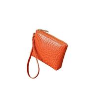 UYFRD Mini portefeuille tendance en cuir synthétique pour femme, petite pièce de monnaie, porte-monnaie, porte-monnaie, sac à main, couleur unie, pochette à fermeture éclair, cadeau pour fille,
