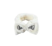 UYFRD OMG - Lot de 6 bandeaux polyvalents en polaire corail doux pour filles et femmes