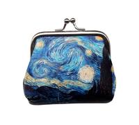 UYFRD Petit portefeuille pour femme - Mini impression porte-monnaie - Avec moraillon - Pour cartes de monnaie - Impression à l'huile, a, 1PCS
